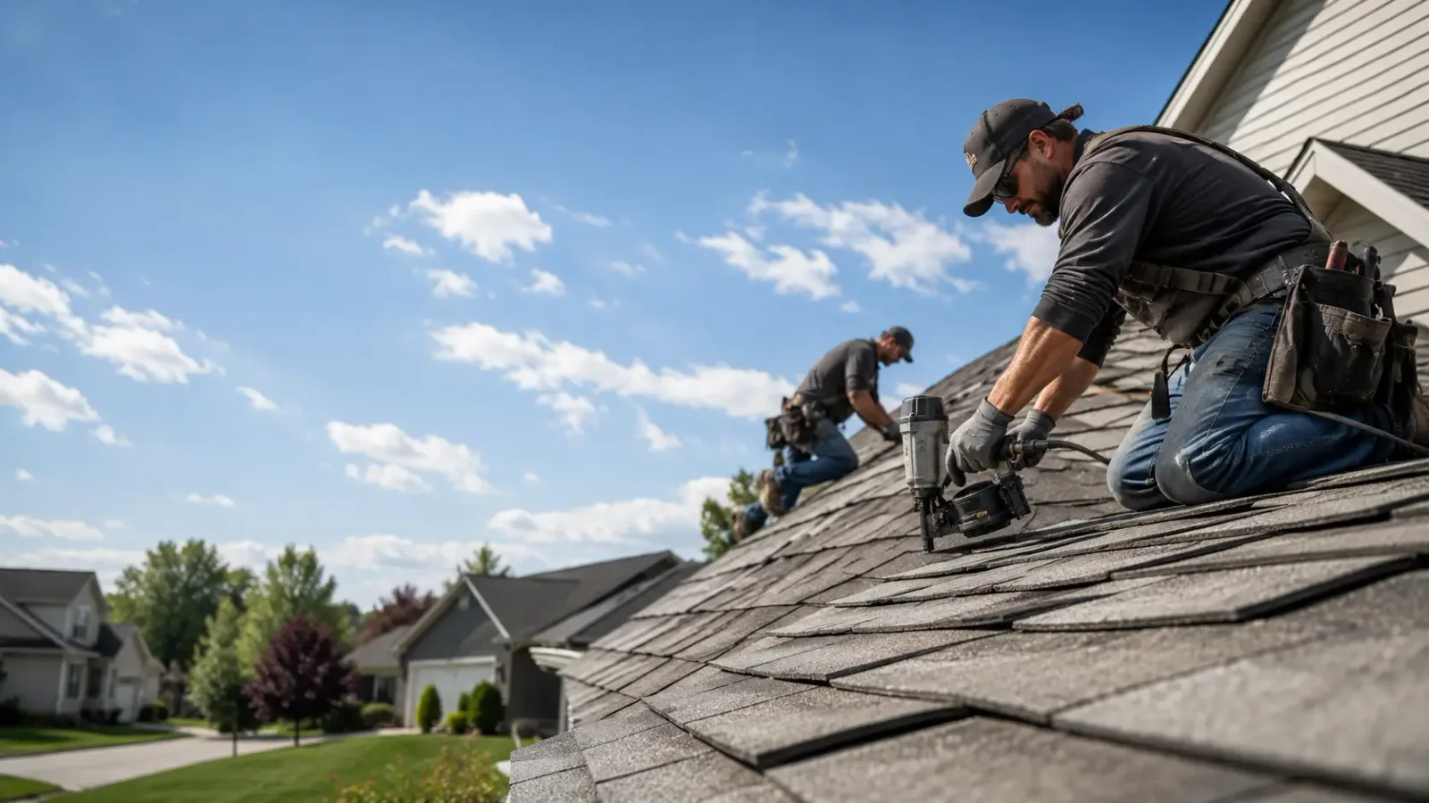 Storm Damage Roof Repair in Spring Hill, KS near me